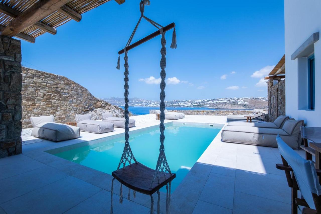 Lilly Villa By Bestofmikonos Ornos  Exteriör bild