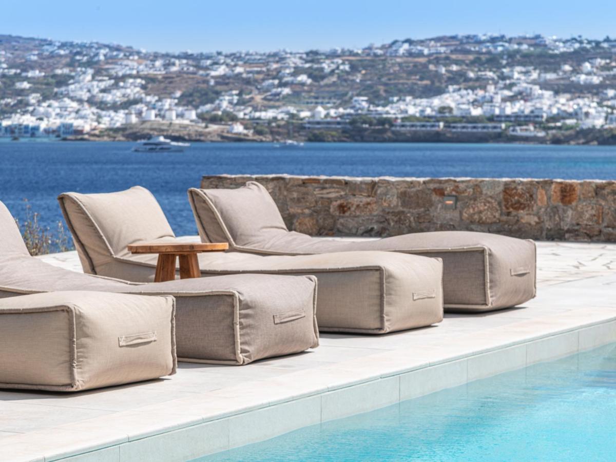 Lilly Villa By Bestofmikonos Ornos  Exteriör bild
